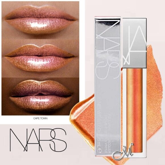 NARS Other - Nars Full Vinyl Lip Lacquer* ~ 2437 Cape Town (Metallic Rosegold) 5.5ml NIB